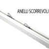 TENDA ANTIMOSCHE A PERLINE IN STOFFA BIANCO - immagine 4