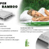 TOPPER COPRIMATERASSO TRAPUNTATO BAMBOO - immagine 5