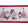 TAPPETO NATALIZIO BABBO NATALE ANTISCIVOLO ROSSO - immagine 2