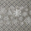 TAPPETO NATALIZIO FIOCCO DI NEVE GRIGIO - immagine 2