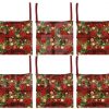 CUSCINI SEDIE STELLA DI NATALE - immagine 3
