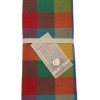 TOVAGLIA IN COTONE VICHY MULTICOLOR TINTO IN FILO - immagine 2