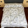 COPRILETTO TRAPUNTATO DOUBLE FACE BOCCIOLI AZZURRO - immagine 3