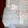 COPRILETTO TRAPUNTATO DOUBLE FACE FLEUR ROSA - immagine 2