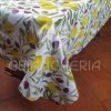 TOVAGLIA STAMPATA LIMONI E OLIVE - immagine 2