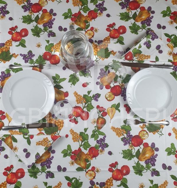 TOVAGLIA CON TOVAGLIOLI FRUTTA