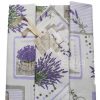TOVAGLIA CON TOVAGLIOLI LAVANDA - immagine 4