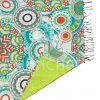 TELO MARE PAREO STAMPATO MANDALA VERDE - immagine 3