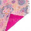 TELO MARE PAREO STAMPATO MANDALA ROSA - immagine 4