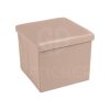 POUF CONTENITORE QUADRATO IMBOTTITO CIPRIA - immagine 2