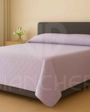 COPRILETTO TRAPUNTATO SOFT LILLA
