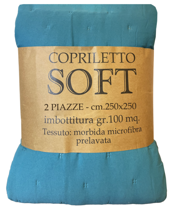 COPRILETTO TRAPUNTATO SOFT OTTANIO