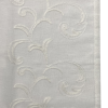 COPPIA TENDE A PANNELLO MARTA RICAMATE ARABESCO BIANCO 60x150/60x240 cm - immagine 2