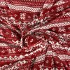 COPERTA PLAID SHERPA DOUBLE FACE LAPPONIA ROSSO - immagine 4