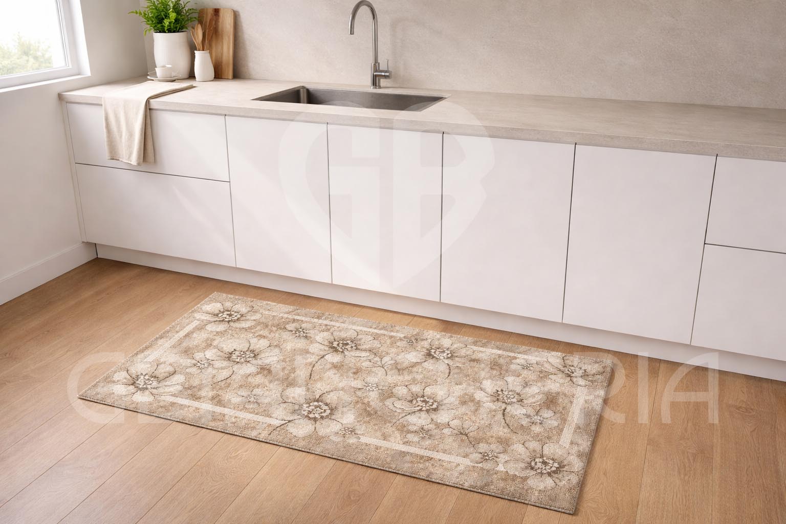 TAPPETO EMILY BY SUARDI TORTORA PER CUCINA E BAGNO