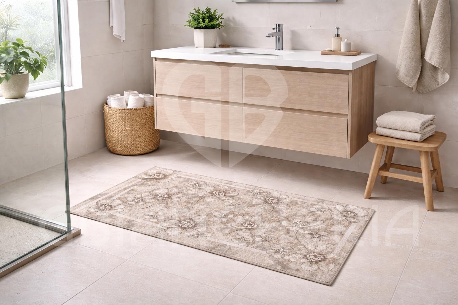 TAPPETO EMILY BY SUARDI TORTORA PER CUCINA E BAGNO - immagine 3