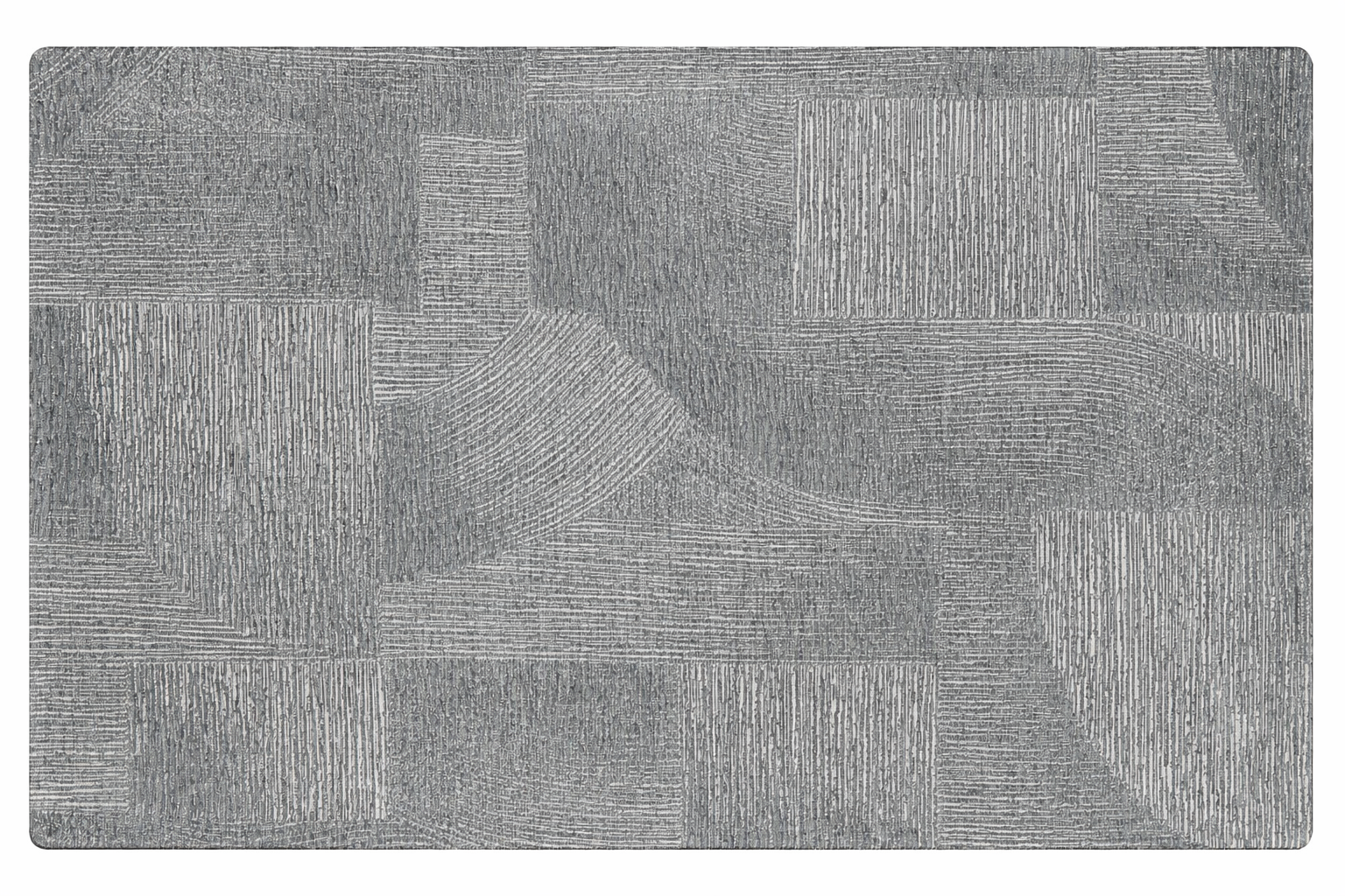 TAPPETO GRAFFIO GRIGIO BY SUARDI ANTISCIVOLO LAVABILE - immagine 2