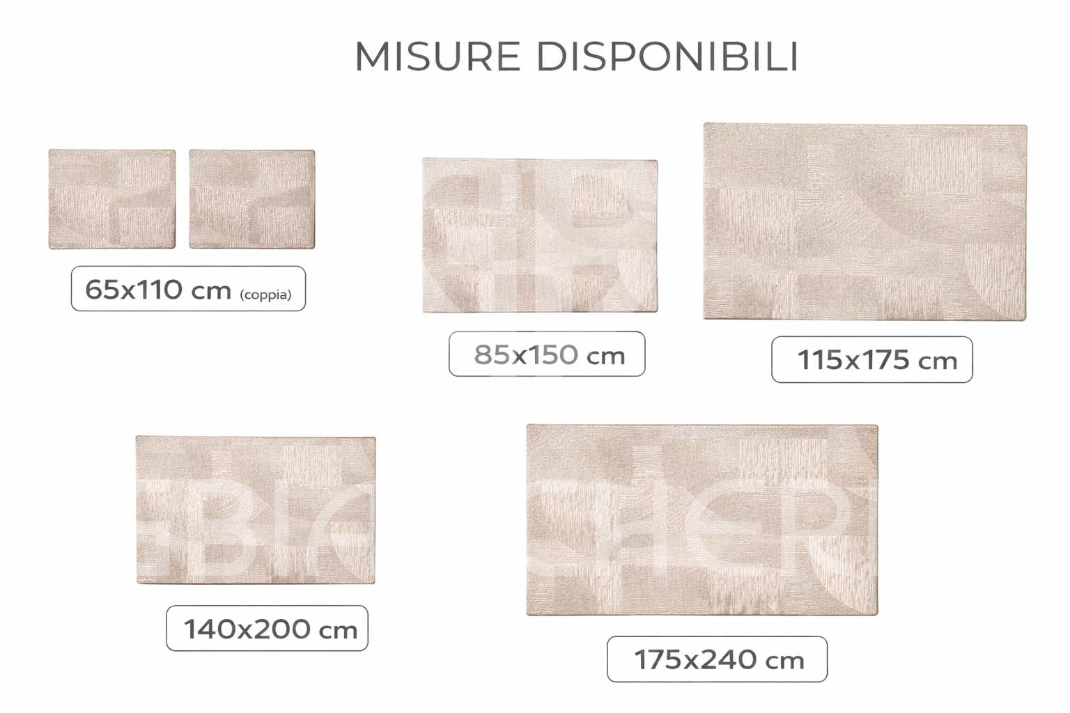 TAPPETO GRAFFIO GRIGIO BY SUARDI ANTISCIVOLO LAVABILE - immagine 5