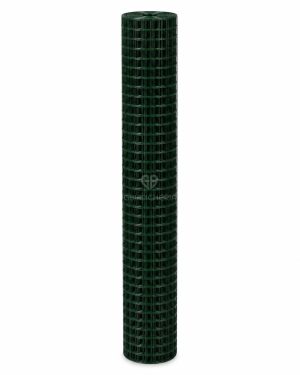 RETE METALLICA VERDE ELETTROSALDATA PVC MAGLIA 12,5X12,5 MM PER POLLAIO ORTO VOLIERA GIARDINO