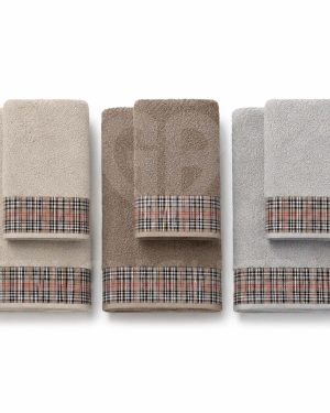 SET ASCIUGAMANI SCOZZESE 1+1 IN PURO COTONE