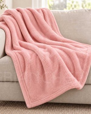 PLAID IN PILE MORBIDO MICROFIBRA MAURICE CIPRIA