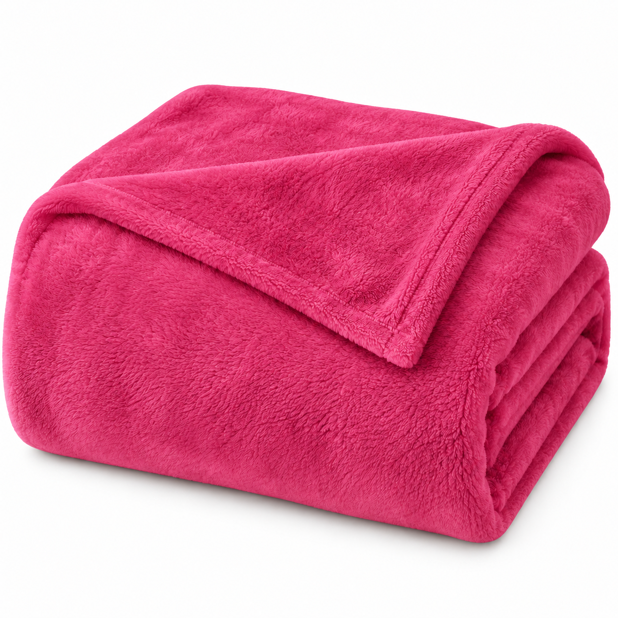 PLAID IN PILE MORBIDO MICROFIBRA MAURICE FUCSIA - immagine 2