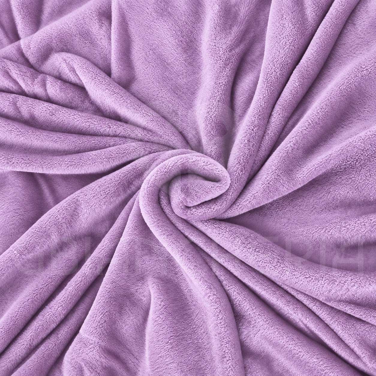 PLAID IN PILE MORBIDO MICROFIBRA MAURICE LILLA - immagine 3