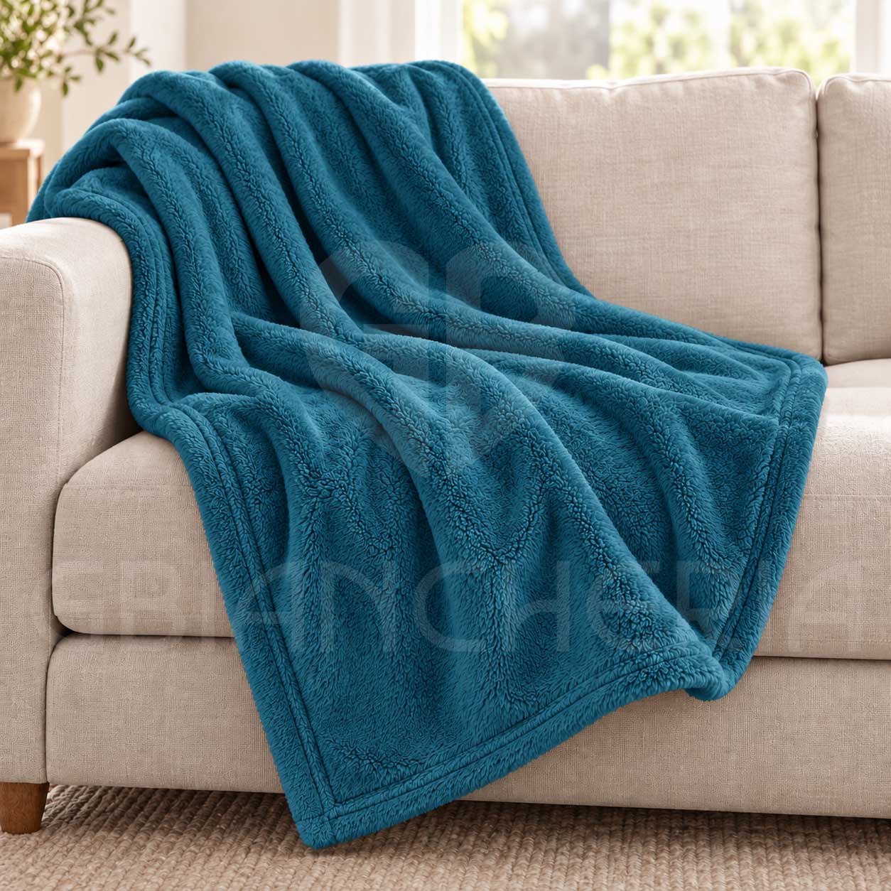 PLAID IN PILE MORBIDO MICROFIBRA MAURICE OTTANIO