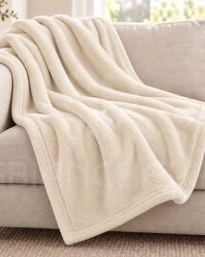 PLAID IN PILE MORBIDO MICROFIBRA MAURICE PANNA