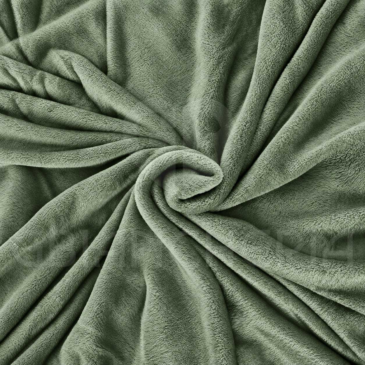 PLAID IN PILE MORBIDO MICROFIBRA MAURICE SALVIA - immagine 3