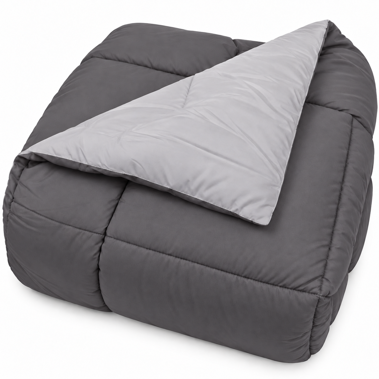 TRAPUNTA INVERNALE DOUBLE FACE GRIGIO - immagine 5